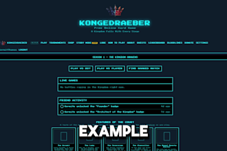 build a custom website custom for you