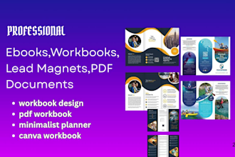 design workbook template,pdf workbook,minimlist workbook,minimlist planner