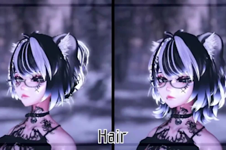 do custom vrchat avatar vrc avatar commission furry vrchat avatar anime vrc