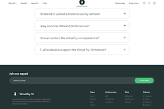 virtual tryon app ar try on lidar app ar ecommerce virtual tryon ai tryon app