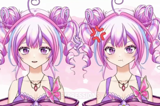 design and rig 2d vtuber model, vtuber debut,2d vtuber rigging, anime vtuber art