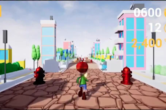 develop a high quality endless runner game for mobile, pc or web