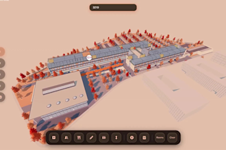 interactive 3d map architectural 3d plan 3d webgl floor plan 3d interactive map
