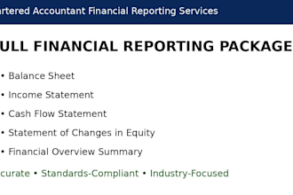 prepare ifrs compliant financial statements for your business
