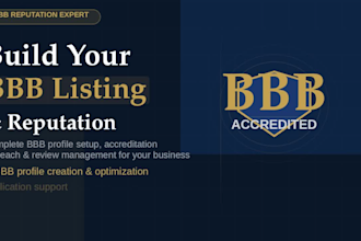 help to do your bbb listing and manage online reputation