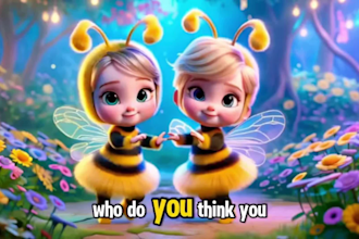 create kids storytelling nursery rhyme videos to earn 10k