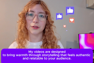 create tiktok ugc videos in english or portuguese