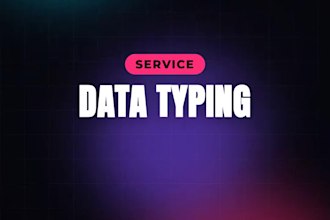 fast and accurate data entry