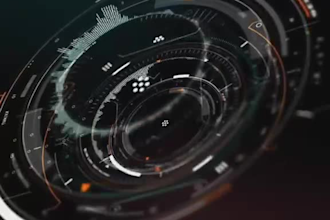 design 2d 3d hud animation hologram ui ux interface futuristic logo animation