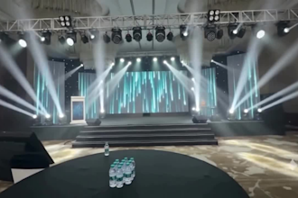 create led screen visual, vj loop stage visual, conference event motion graphic