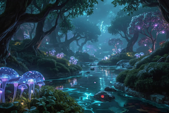 create custom ai art and concept art based on your text