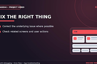 fix base44 app bugs, API errors, database, and login issues