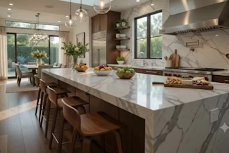 create cinematic real estate walkthrough video home tour ai property tour video