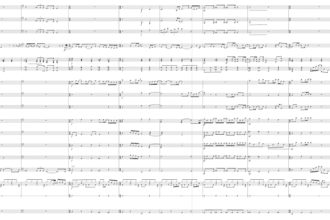 arrange or score custom music for choir, ensemble