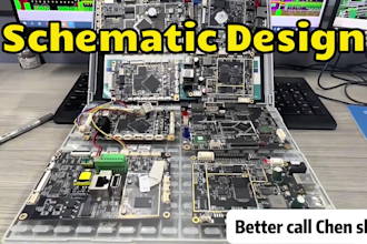 design pcb schematic and layout in easyeda for jlcpcb