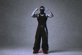 create an ai generated rap or trap animation music video with cyberpunk video
