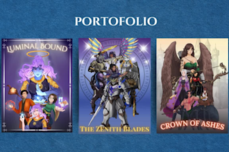draw custom dnd illustration, dnd poster, or fantasy art
