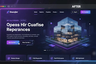 redesign your website into a modern framer website