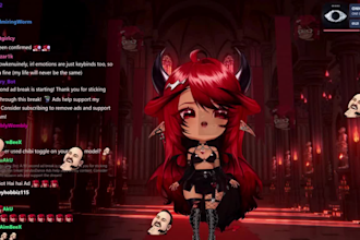design custom vtuber model live2d anime vtuber rigging 2d vtuber for streaming