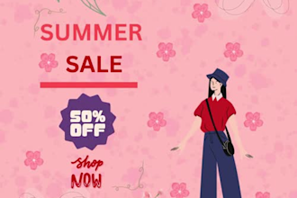 do creative and aesthetic poster designing