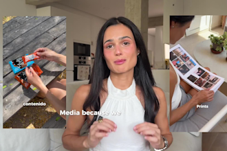 create ugc video content for tiktok, reels in spanish
