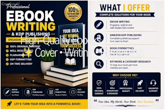 write, format and publish your ebook for amazon KDP