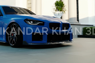 create a car animation, and a viral car video for instagram
