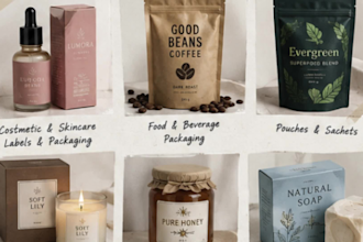design product labels and packaging for your brand