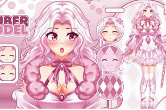 live2d vtuber nsfw vtuber model anime vtuber 3d vtuber streaming avatar vtuber