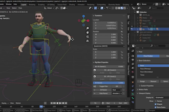 3d modeler, rigger, animator, realistic 3d human model ,rig3d for ue5, 2d to 3d