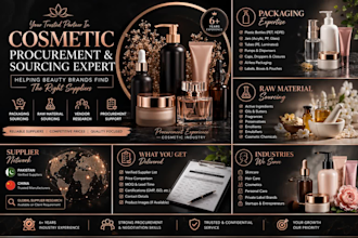 source cosmetic packaging, raw materials, and verified suppliers for your
