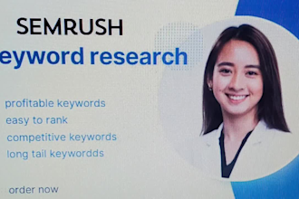 do semrush keyword research for rank your business