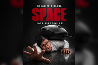 design social media posts product banners and ad creatives