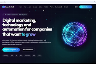 build a website, backend system and business automation