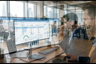 create a CRM dashboard explainer demo video for your sales software ui animation