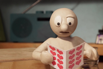 model charcater in clay, 3d clay, 3d animation, claymation, stop motion