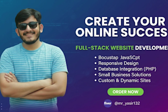 build a responsive website with bootstrap PHP and mysql