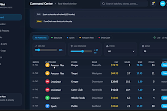 code instacart bot spark driver bot amazon flex bot batch grabber bot doordash