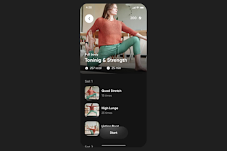 build an ai fitness app, workout tracker, gym app, and nutrition app