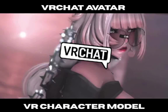 create custom vrchat avatar nsfw vrc character humanoid vrc avatar pc and quest