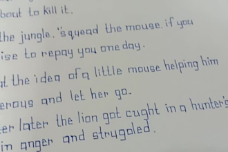 write anything with my beautiful handwriting