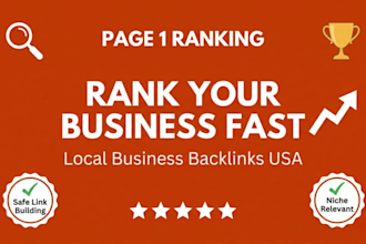 do blogger outreach backlinks for local business SEO ranking USA