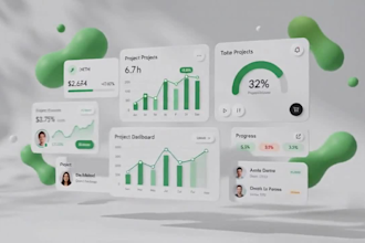 saas, crm dashboard UI UX design