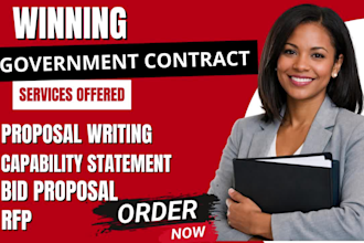 professional bid writer for UK tenders and government contracts