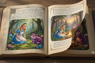 create custom story book with ai illustrations