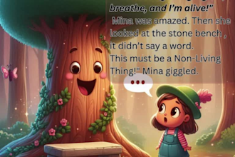 ghostwrite a thrilling scientific adventure book for kids