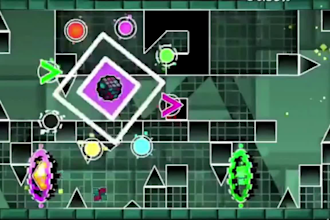 create and decorate geomerty dash level or layout gd collab gd decoration