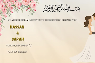 design elegant wedding invitations, and party flyer