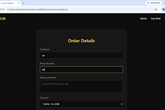 develop fast loading, mobile responsive website