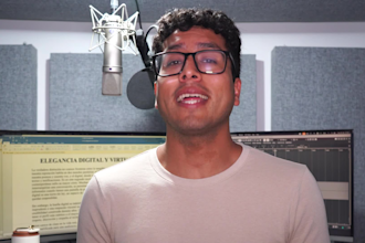 record a professional spanish audiobook  narration